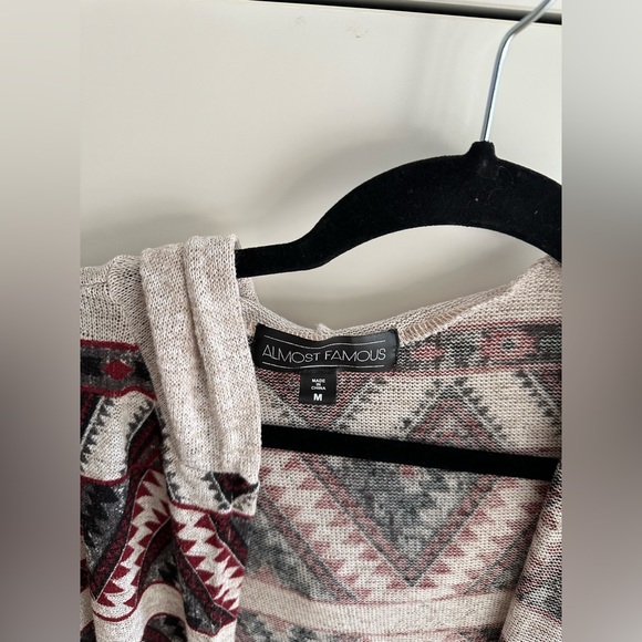 Boho hooded cardigan - Picture 2 of 3